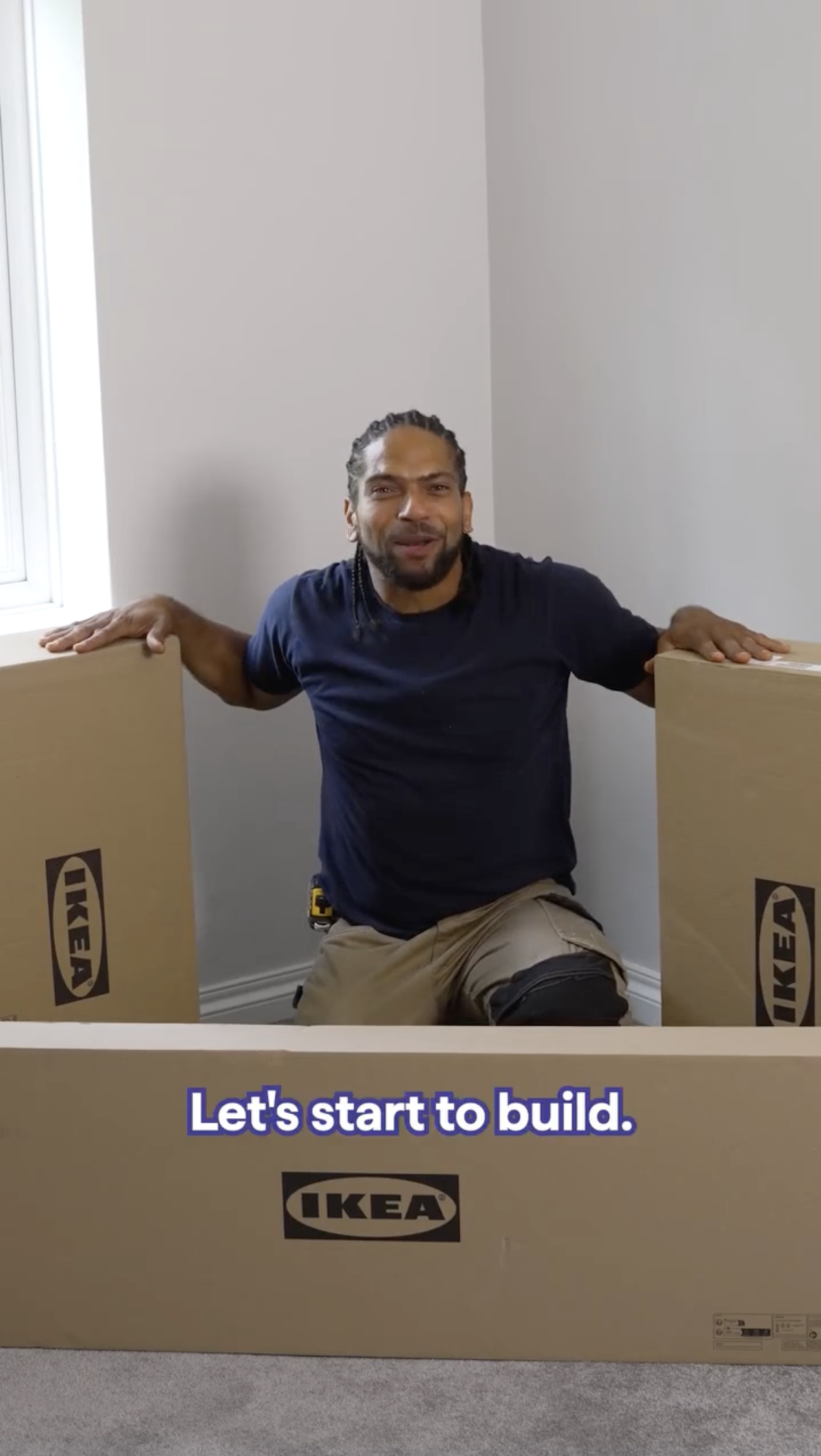 Robert Bent builds playroom